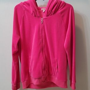 Juicy Couture Pink Velour Hoodie